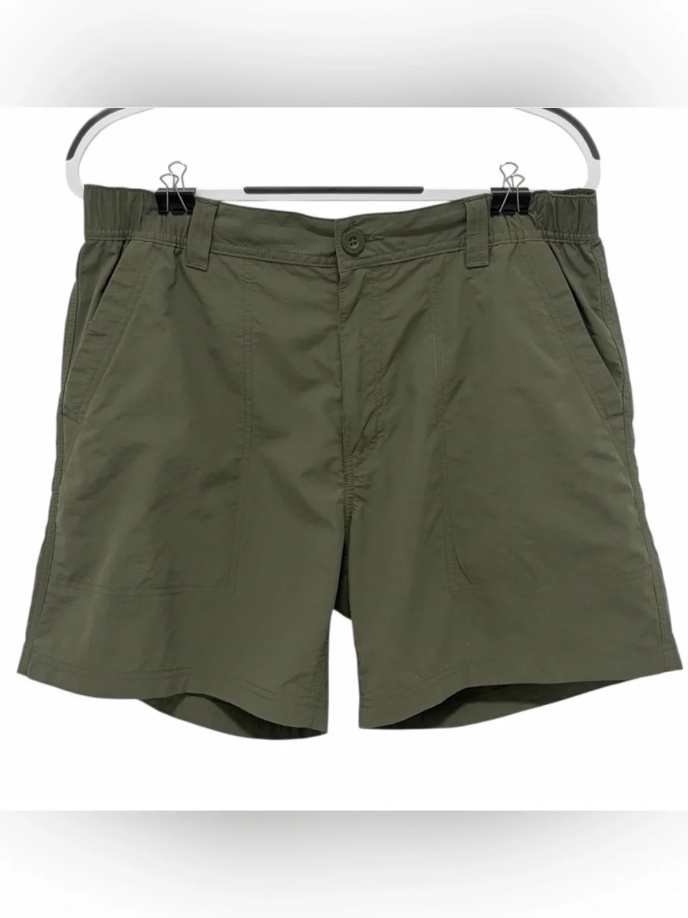 Red Head Army Green Ultralight Men’s Hiking Shorts - Like New - 36”W